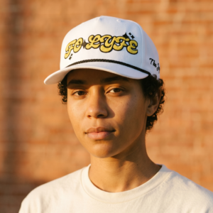 Fo Lyfe White Trucker — A JOY Crown